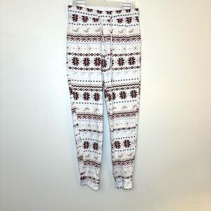 Hollister Fair Isle Multicolor Pajama Pant Size Small